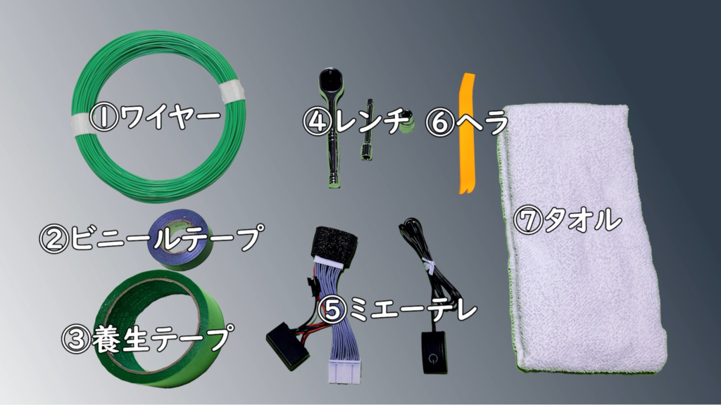 ランドクルーザー250】TVキャンセラー「ミエーテレ」取り付け方法